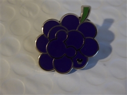 Disney Trader Pin Set Of 2 ~ Hidden Mickey Fruit grapes With Chaser