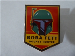 SWPI-87 Vintage Star Wars Boba Fett-Bounty Hunter 1.25" Tall Cloisonne Pin 