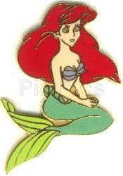 The Little Mermaid Sitting Ariel Sitting Disney Pin 1318 