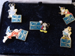 wdcc pin sets  Mickey though the year 