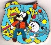Disney Goofy On The Lookout Stepping On A Rock Pin New OE Pin 